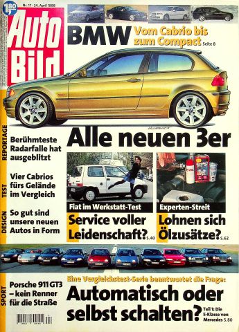 Deckblatt Auto Bild (17/1998)